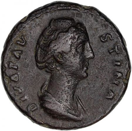 Rome Empire As, Faustine Mère - CONSECRATIO