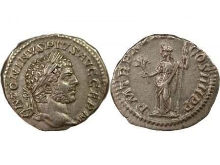 Rome Empire CARACALLA - DENIER ARGENT, Paix 215 ROME
