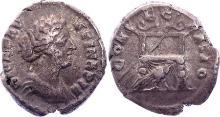 Rome Empire Denier,  Faustine - 148-152 Rome - CONSECRATIO