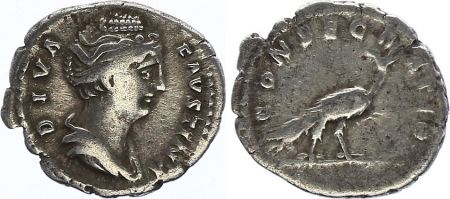 Rome Empire Denier,  Faustine - 176 Rome - CONSECRATIO - TB+