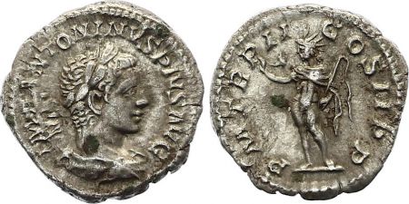 Rome Empire Denier, Elagabale (218-222) - P M TR P II COS II P P