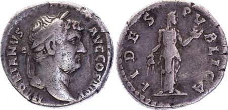 Rome Empire Denier, Hadrien (117-138) - FIDES PVBLICA