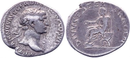 Rome Empire Denier, Trajan - 115 Rome