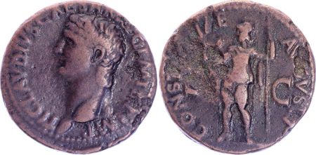 Rome Empire Dupondius, Claude (41-54) - CONSTANTIAE AVGVSTI