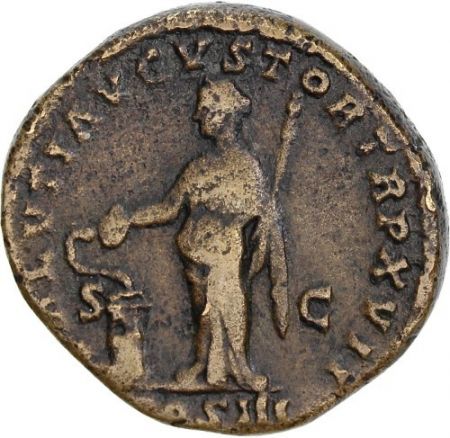 Rome Empire Dupondius, Marc Aurèle (139-180)