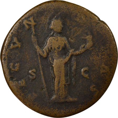 Rome Empire Faustine Jeune - Sesterce, Fecunditas - 156 / 161 Rome
