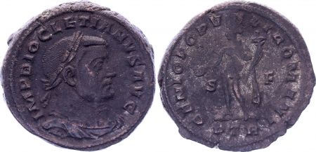 Rome Empire Follis, Dioclétien (284-305) - Genio Populi Romani - Trèves