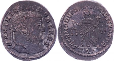 Rome Empire Follis, Galère (293-305) - Sacra Moneta - Aquilée
