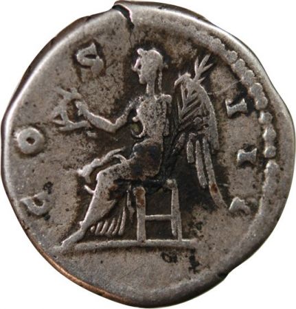 Rome Empire HADRIEN - DENIER ARGENT 128-130 ATELIER ORIENTAL