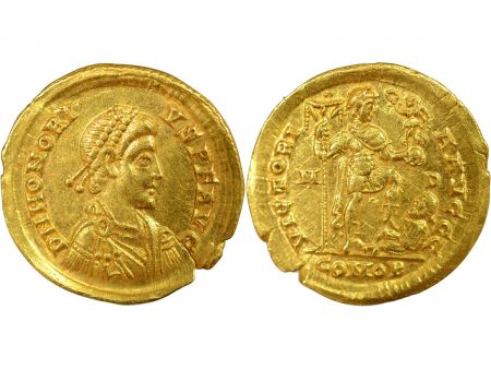 Rome Empire Honorius - Solidus Or 395-402 Milan