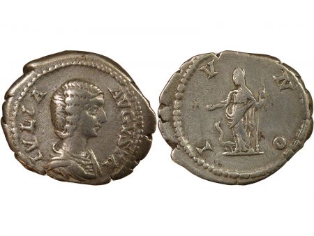 Rome Empire Julia Domna - Denier Argent, Junon - 209, Rome