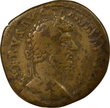 Rome Empire Lucius Vérus - Sesterce Trophée Parthe - 166 Rome