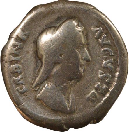 Rome Empire Sabine - Denier Argent, Vénus debout - 137 Rome