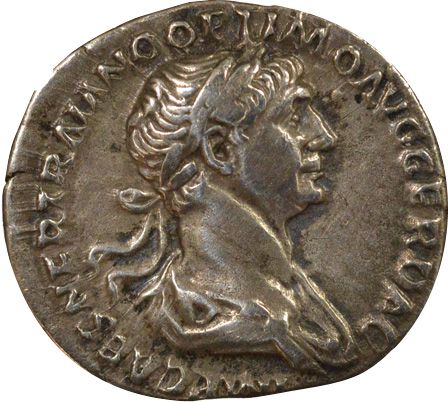 Rome Empire Trajan - Denier Argent, Mars - 116 Rome