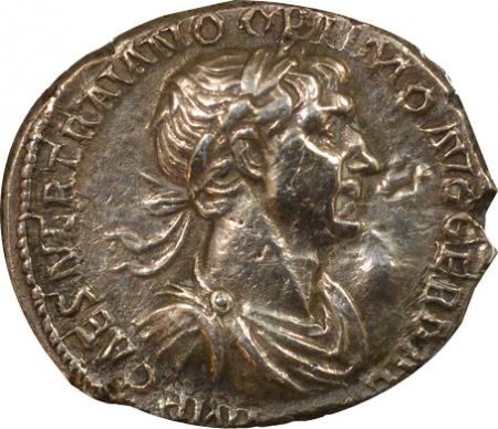 Rome Empire Trajan - Denier Argent, Virtus - 117 Rome