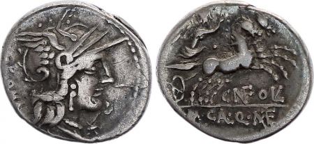 Rome Rép Denier,  Calidia -117 à -116 Rome TTB