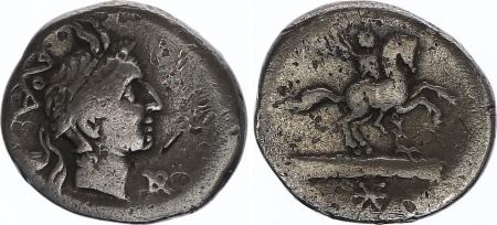 Rome Rép Denier,  Marcia -113 à -112 Rome TB