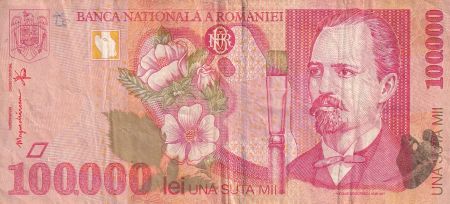 Roumanie 100 000 Lei - Nicolae Grigorescu  - 1998 - P.110