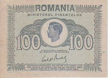 Roumanie 100 Lei 1945 - Roi Michael