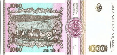Roumanie 1000 Lei - Mihai Eminescu  - 1993