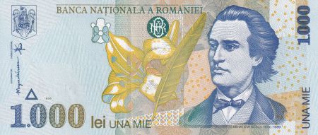 Roumanie 1000 Lei - Mihai Eminescu - 1998 - P.106