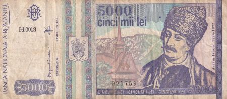 Roumanie 5000 Lei - Avram Iancu - 1992 - P.103