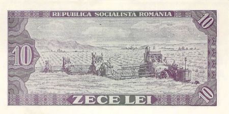 Roumanie ROUMANIE - 10 LEI 1966