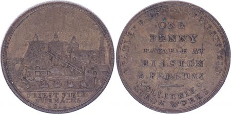 Royaume-Uni 1 Penny - Staffordshire Bilston S Fereday - 1811 - Copper Token - TTB