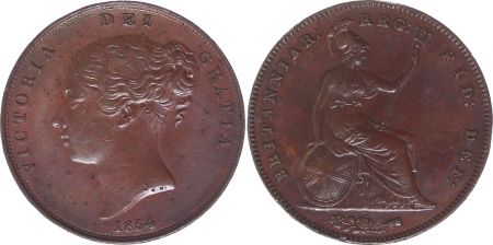 Royaume-Uni 1 Penny Victoria - 1854/3