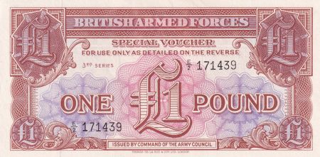 Royaume-Uni 1 Pound - British Armed Forces