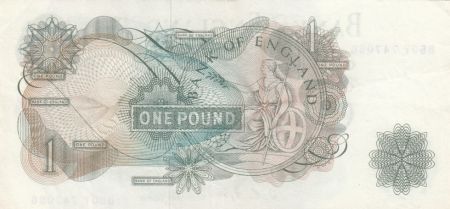 Royaume-Uni 1 Pound Elisabeth II - 1966/1970