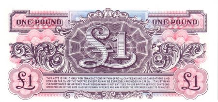 Royaume-Uni 1 Pound ND 1948 - Violet et rose