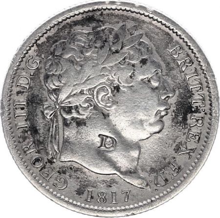 Royaume-Uni 1 Shilling George III - 1817