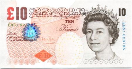 Royaume-Uni 10 Pounds Elisabeth II - Ch. Darwin - 2012 - Neuf