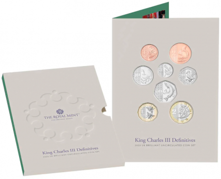 Royaume-Uni Coffret BU 2023 (Royal Mint) - Nouveaux dessins