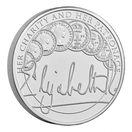 Royaume-Uni uvres de Charité - Jubilé de Platine de la Reine Elisabeth II  - 5 Pounds 2022 BU Royaume-Uni
