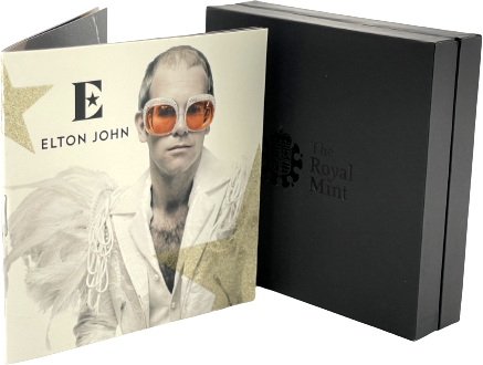 Royaume-Uni ELTON JOHN - 2 Livres Argent Couleur 2020 BE Royaume-Uni - Légendes de la Musique