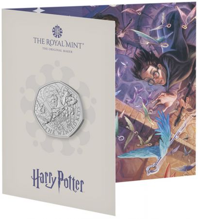 Royaume-Uni Harry Potter - Clés ailées - 50 Pences 2024 BU
