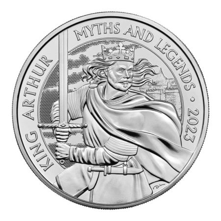 Royaume-Uni Le Roi Arthur - 5 Pounds 2023 BU Royaume-Uni