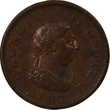Royaume-Uni Royaume-Uni, George III - Penny 1807 Soho