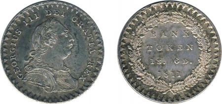 Royaume-Uni Tn.2 18 Pence, George III
