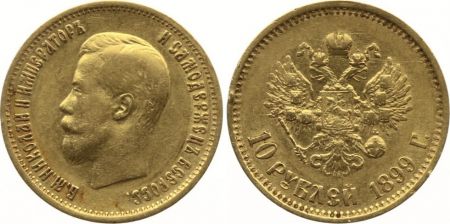 Russie 10 Roubles Or Nicolas II - Aigle Imperial 1899