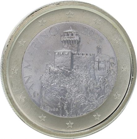 Saint-Marin 1 Euro circulation 2023