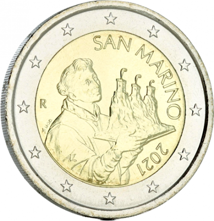 Saint-Marin 2 Euros Circulation 2021 SAINT MARIN