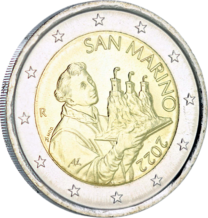 Saint-Marin 2 Euros Circulation 2022 SAINT MARIN