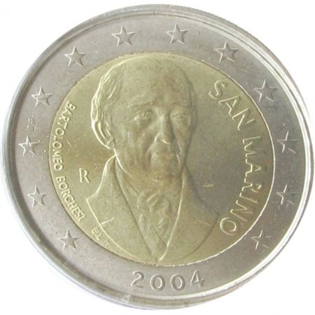 Saint-Marin 2 Euros Commémo. 2004 - Bartoloméo Borghesi