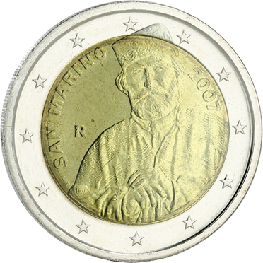 Saint-Marin 2 Euros Commémo 2007 Garibaldi