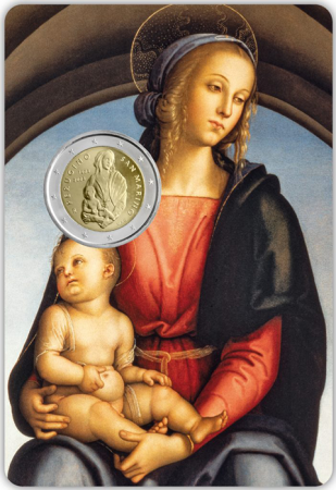 Saint-Marin 2 Euros Commémo 2023 - Le Pérugin (Perugino)