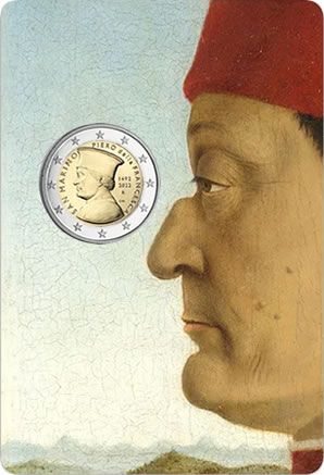 Saint-Marin 2 Euros Commémo. SAINT MARIN 2022 - Piero della Francesca ou Pietro Borghese