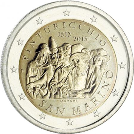 Saint-Marin 2 Euros Commémorative 2013 Pinturicchio